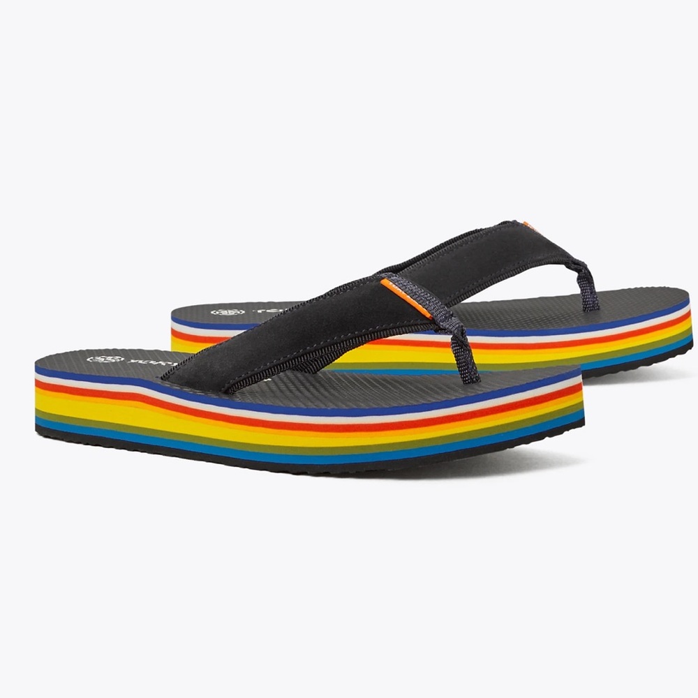 NWT Tory Burch 70s flat form flip flop
